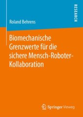 book Biomechanische Grenzwerte für die sichere Mensch-Roboter-Kollaboration