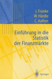 book Einführung in die Statistik der Finanzmärkte