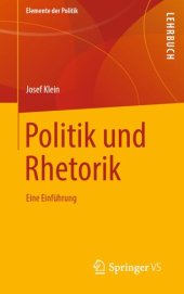 book Politik und Rhetorik: Eine Einführung