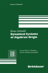 book Dynamical Systems of Algebraic Origin