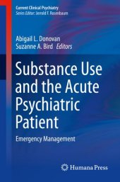 book Substance Use and the Acute Psychiatric Patient: Emergency Management