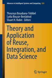 book Theory and Application of Reuse, Integration, and Data Science