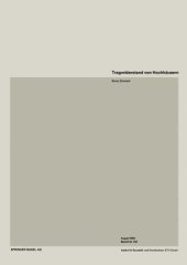 book Tragwiderstand von Hochhäusern