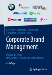 book Corporate Brand Management: Marken als Anker strategischer Führung von Unternehmen