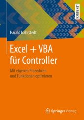 book Excel + VBA für Controller: Mit eigenen Prozeduren und Funktionen optimieren