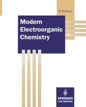 book Modern Electroorganic Chemistry