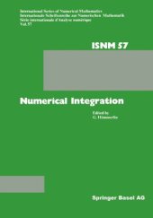 book Numerical Integration: Proceedings of the Conference Held at the Mathematisches Forschungsinstitut Oberwolfach, October 4–10, 1981