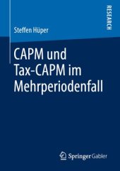 book CAPM und Tax-CAPM im Mehrperiodenfall