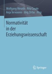 book Normativität in der Erziehungswissenschaft