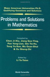 book Problems and Solutions in Mathematics