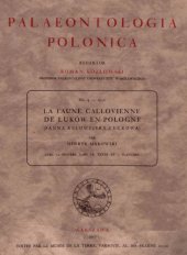 book La faune Callovienne de Lukow en Pologne (fauna kelowejska zlukowa)