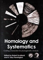 book Homology and Systematics: Coding Characters for Phylogenetic Analysis