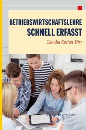 book Betriebswirtschaftslehre - Schnell erfasst