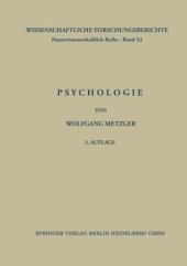 book Psychologie: Die Entwicklung ihrer Grundannahmen seit der Einführung des Experiments