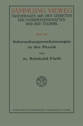 book Schwankungserscheinungen in der Physik