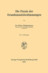 book Die Praxis der Grundumsatzbestimmungen