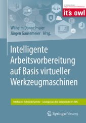 book Intelligente Arbeitsvorbereitung auf Basis virtueller Werkzeugmaschinen