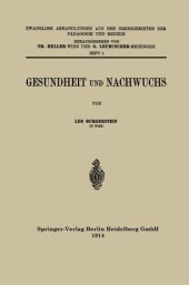 book Gesundheit und Nachwuchs