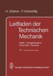 book Leitfaden der Technischen Mechanik: Statik · Festigkeitslehre · Kinematik · Dynamik