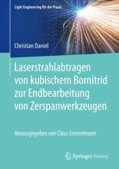 book Laserstrahlabtragen von kubischem Bornitrid zur Endbearbeitung von Zerspanwerkzeugen