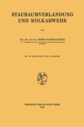 book Stauraumverlandung und Kolkabwehr