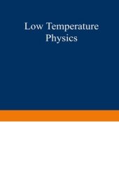 book Low Temperature Physics I / Kältephysik I