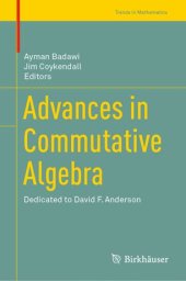 book Advances in Commutative Algebra: Dedicated to David F. Anderson