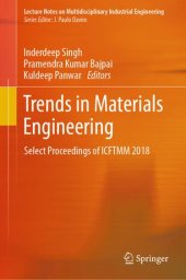 book Trends in Materials Engineering: Select Proceedings of ICFTMM 2018