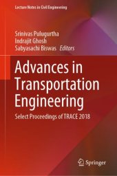 book Advances in Transportation Engineering: Select Proceedings of TRACE 2018