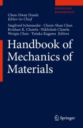 book Handbook of Mechanics of Materials