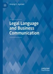 book Legal Language and Business Communication