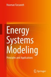 book Energy Systems Modeling: Principles and Applications