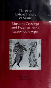 book Music as concept and practice in the Late Middle Ages