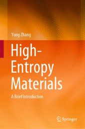 book High-Entropy Materials: A Brief Introduction