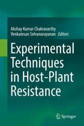 book Experimental Techniques in Host-Plant Resistance