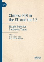 book Chinese FDI in the EU and the US: Simple Rules for Turbulent Times