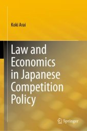 book Law and Economics in Japanese Competition Policy