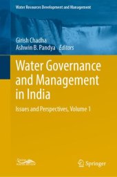 book Water Governance and Management in India: Issues and Perspectives, Volume 1