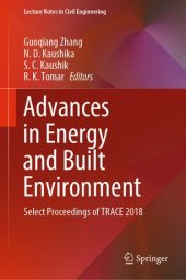 book Advances in Energy and Built Environment: Select Proceedings of TRACE 2018