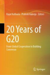 book 20 Years of G20: From Global Cooperation to Building Consensus