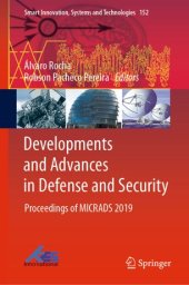 book Developments and Advances in Defense and Security: Proceedings of MICRADS 2019