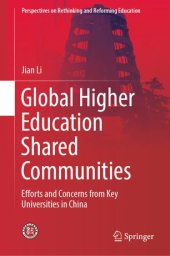 book Global Higher Education Shared Communities: Efforts and Concerns from Key Universities in China