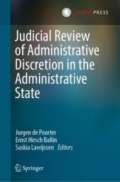 book Judicial Review of Administrative Discretion in the Administrative State