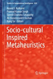 book Socio-cultural Inspired Metaheuristics