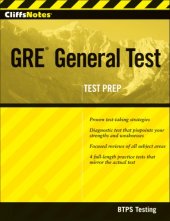 book Cliffs Notes - CliffsNotes GRE General Test with CD-ROM