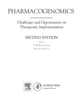 book Pharmacogenics - Challenges and Opportunities in Therapeutic Implementation