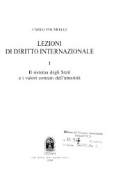 book Lezioni di diritto internazionale - 1. Il sistema degli Stati e i valori comuni dell’umanità