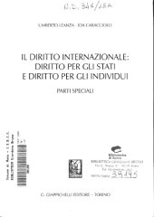 book Diritto internazionale. [2], Parti speciali