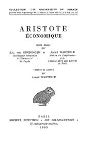 book Aristote: Économique