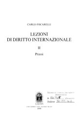 book Lezioni di diritto internazionale - 2. Prassi